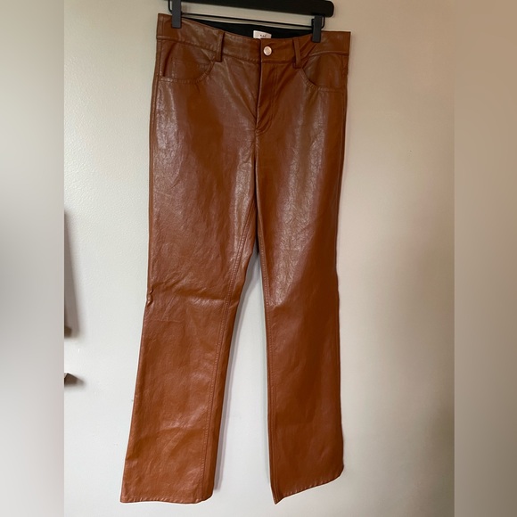 A.L.C Faux Leather Christopher Pants - Picture 4 of 6